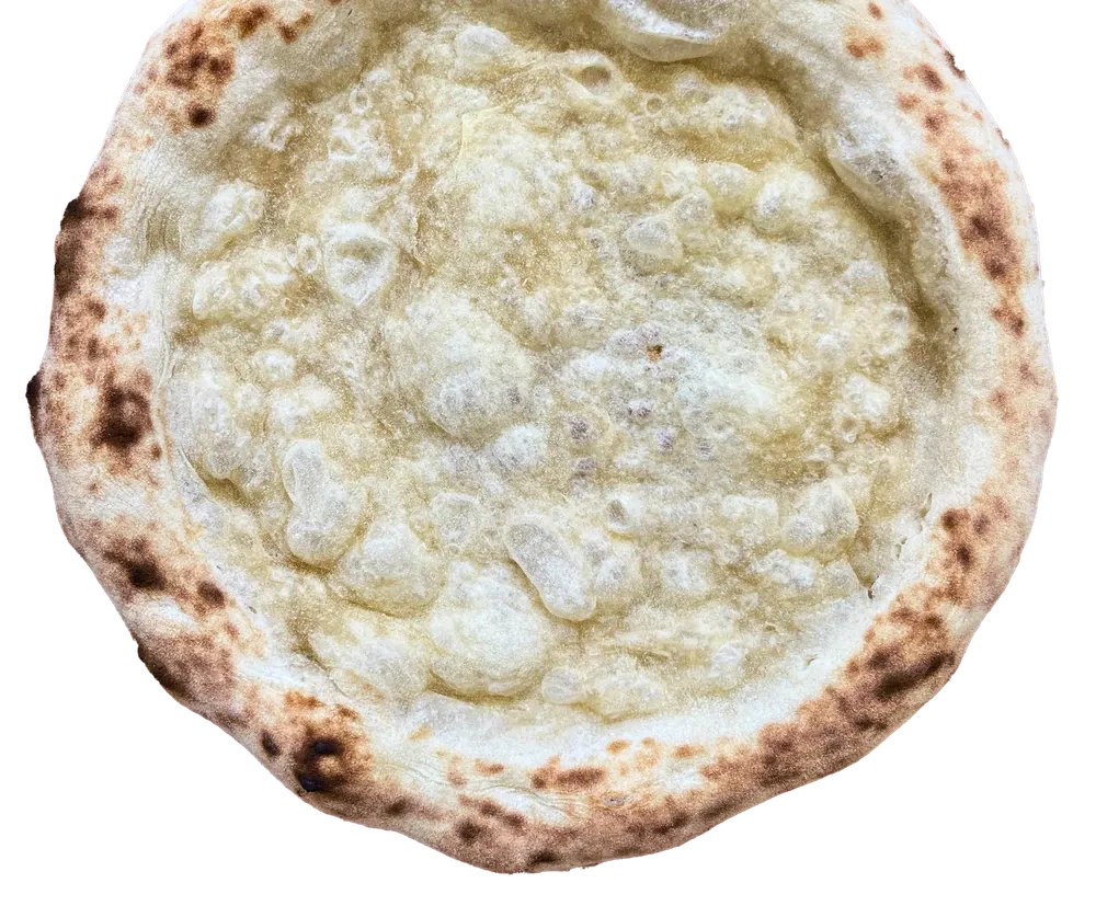 Runder Fermento Pizzaboden, unbelegt, Format 24/25 cm